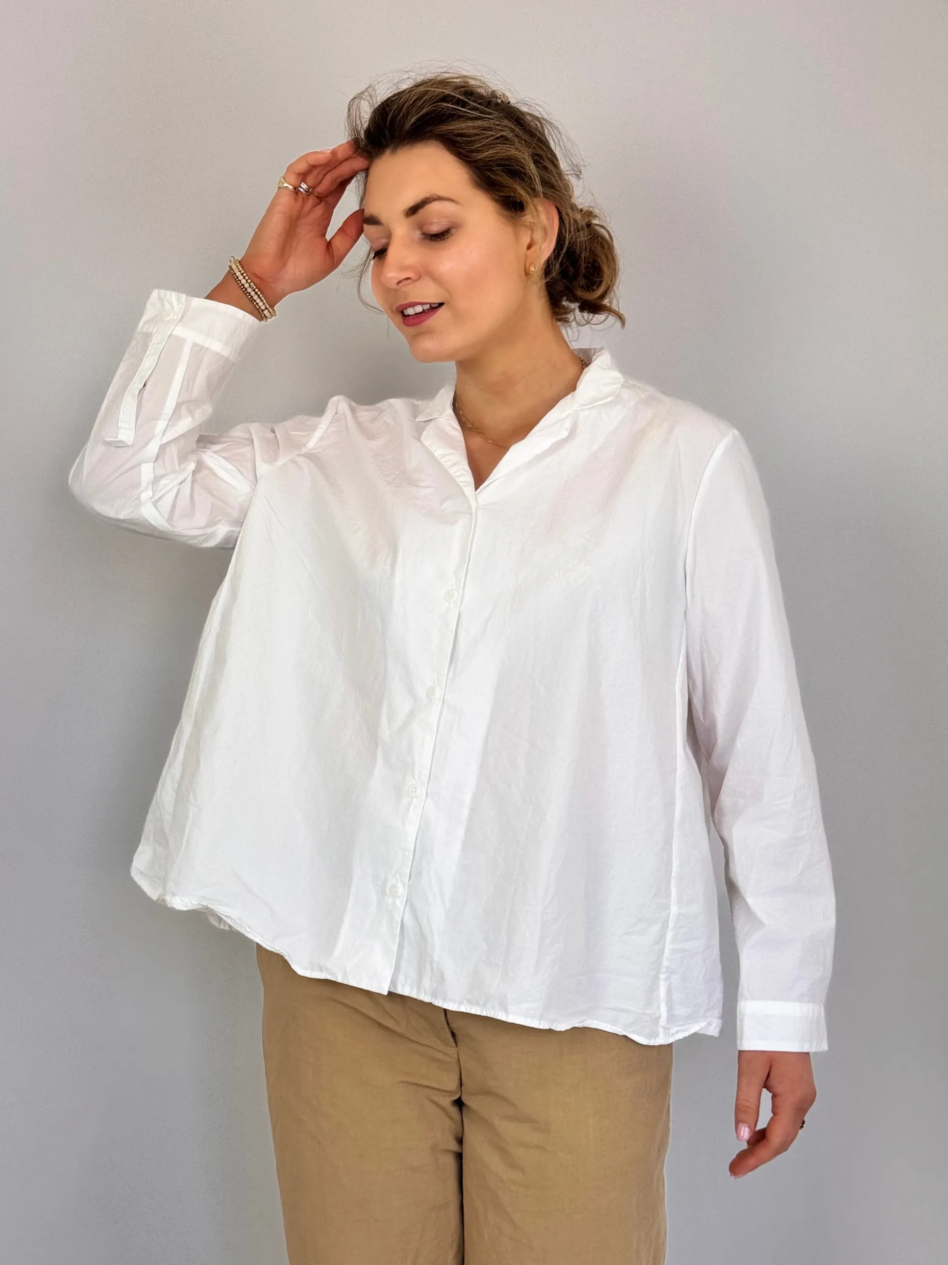 Bergfabel Jenny Shirt White