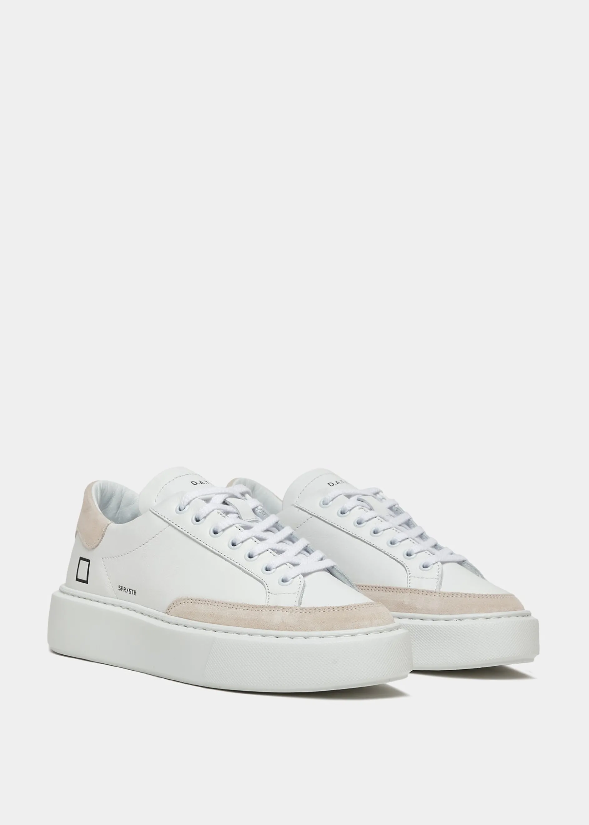 DATE Sfera Trainers White/Beige