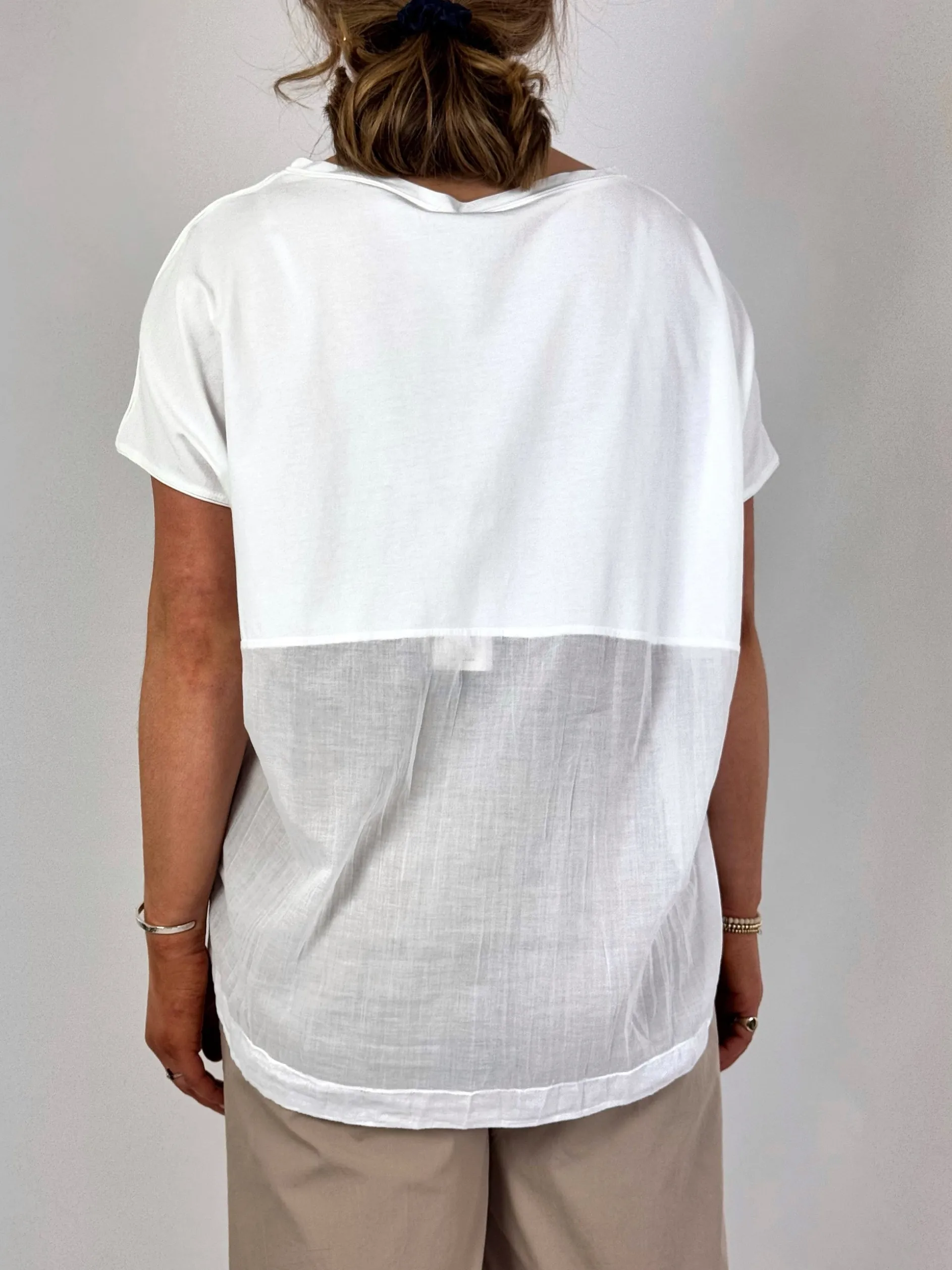 European Culture 36R0 T-Shirt White