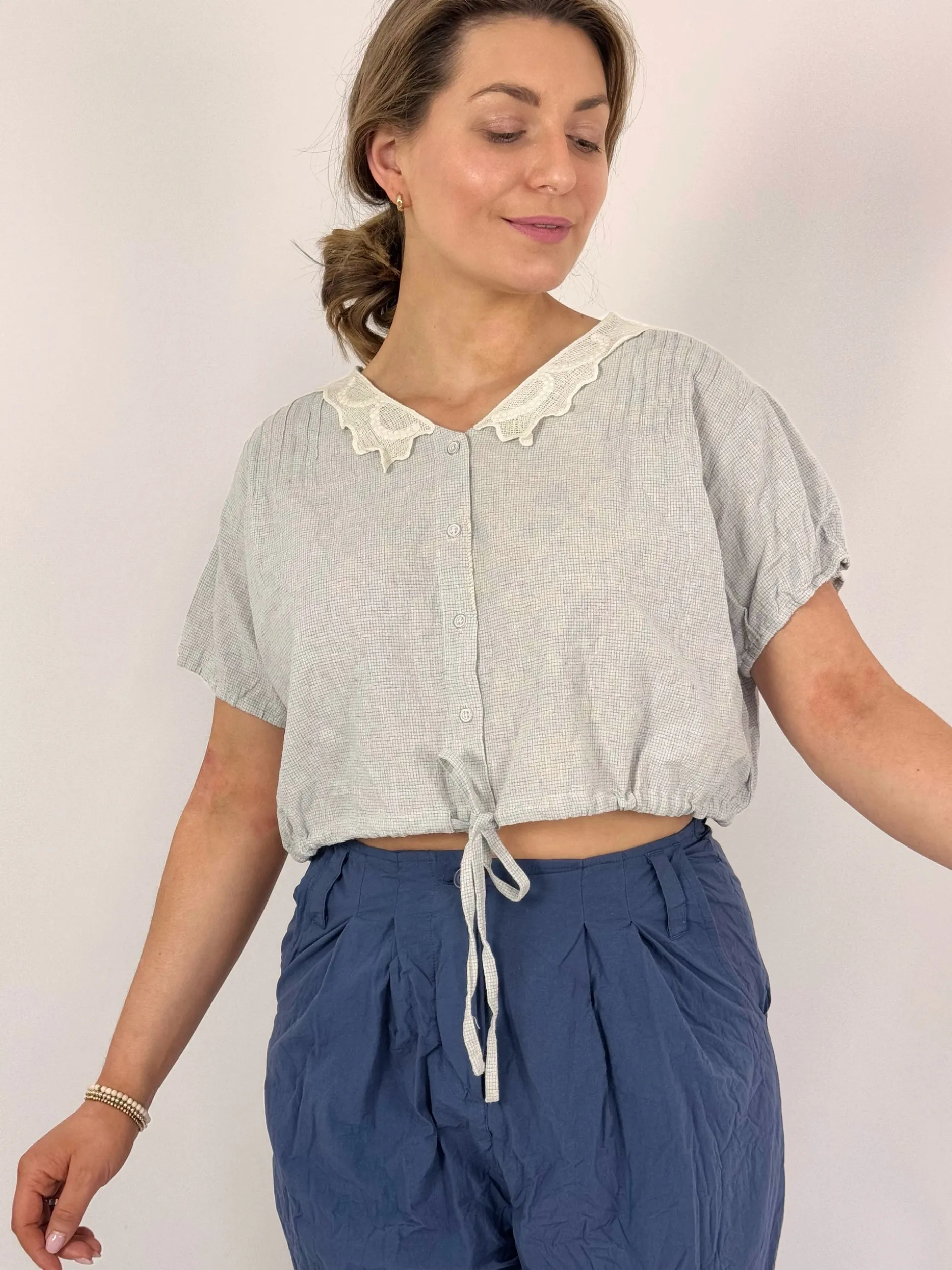 Ewa i Walla Lula Blouse Check