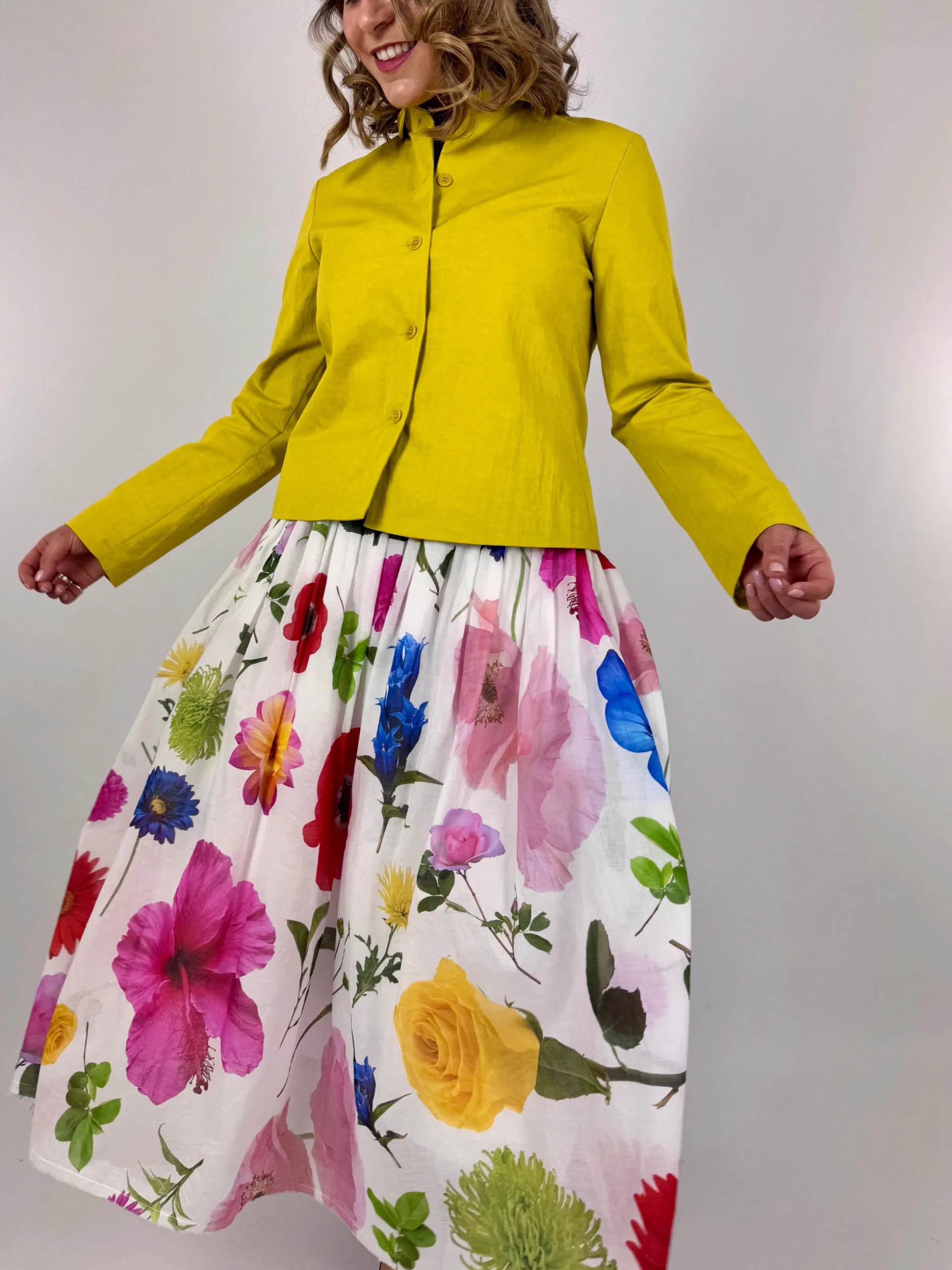 Hannoh Wessel Juliana Skirt Flowers