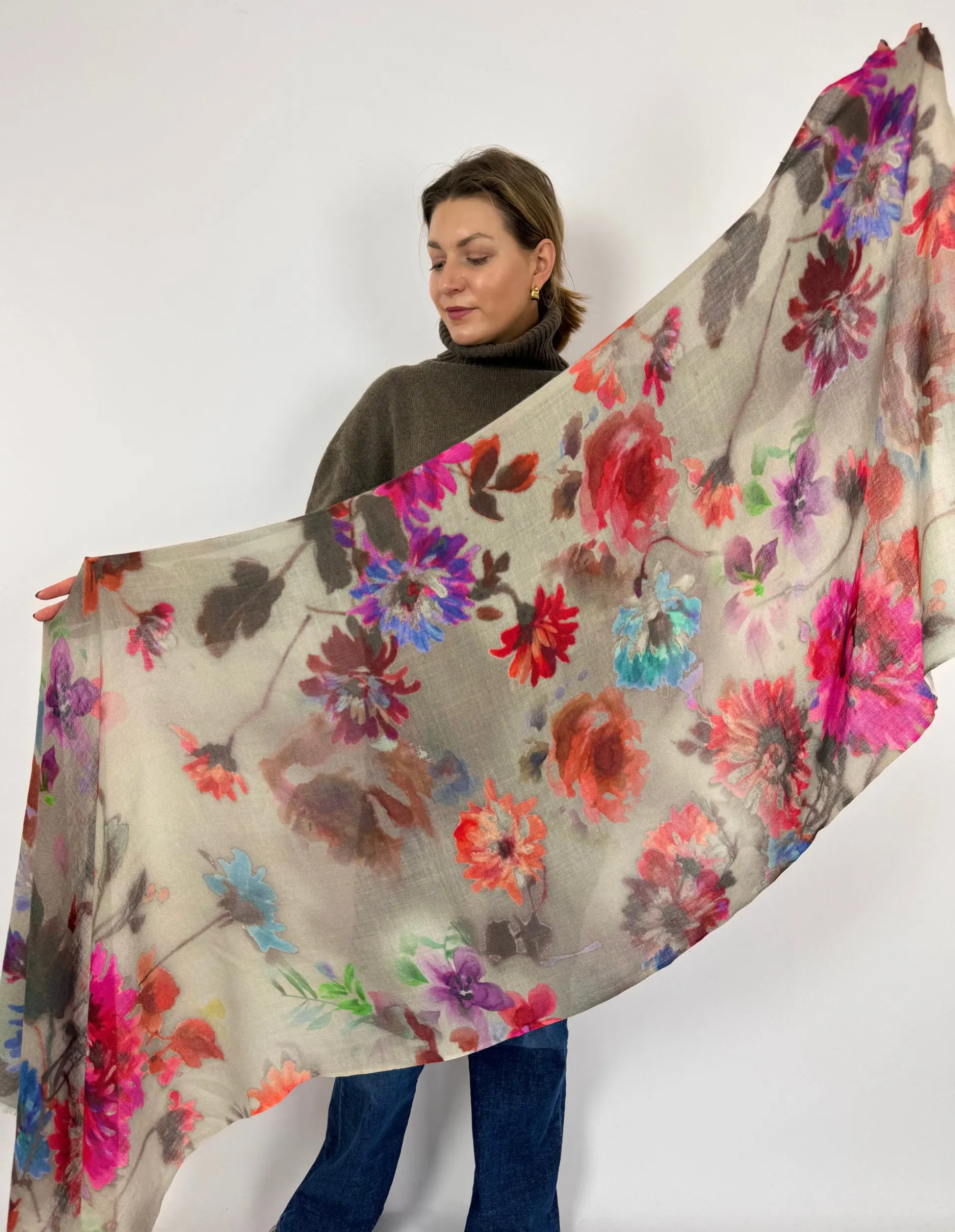 Jo Edwards Flower Power Scarf