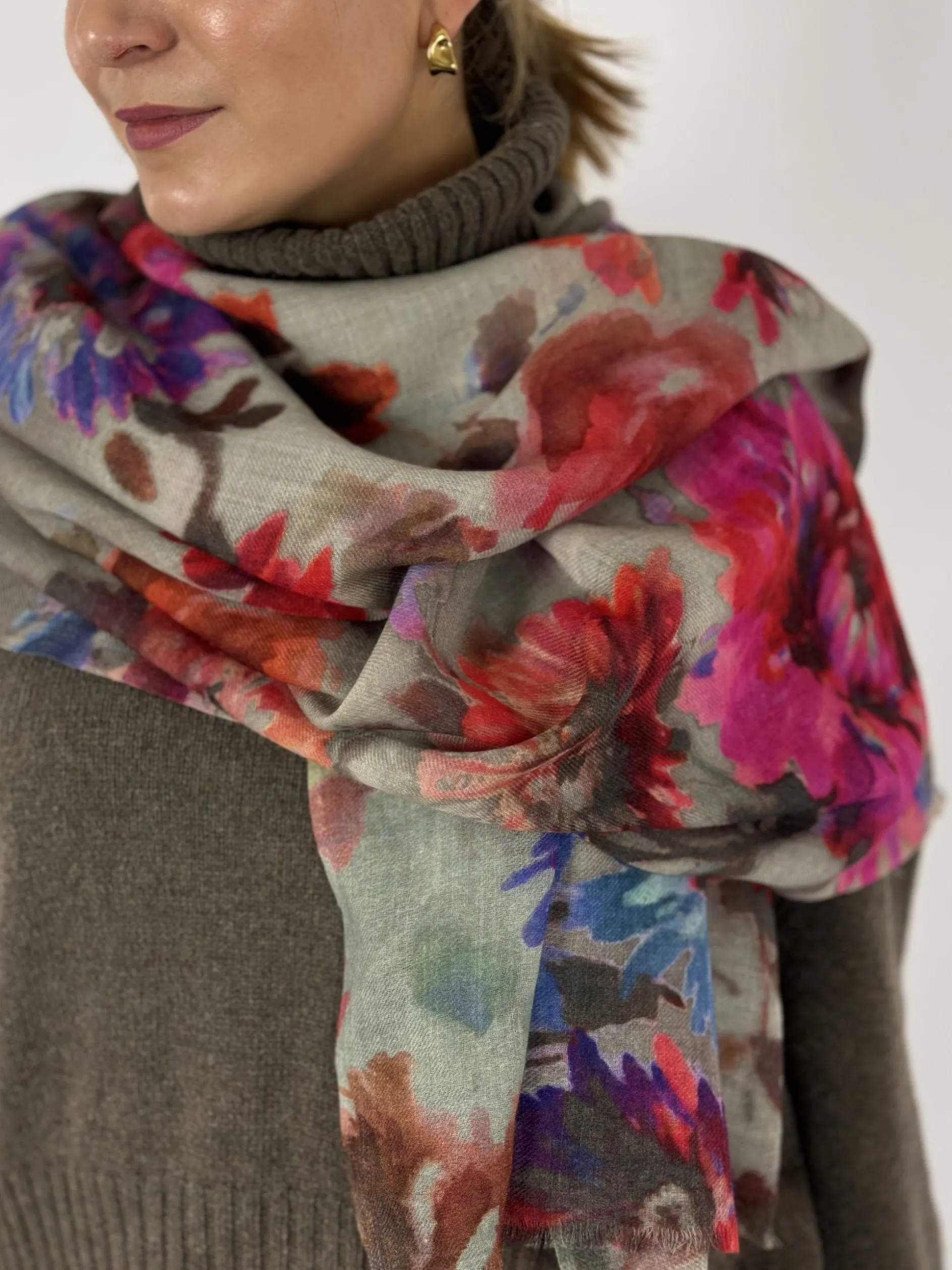 Jo Edwards Flower Power Scarf