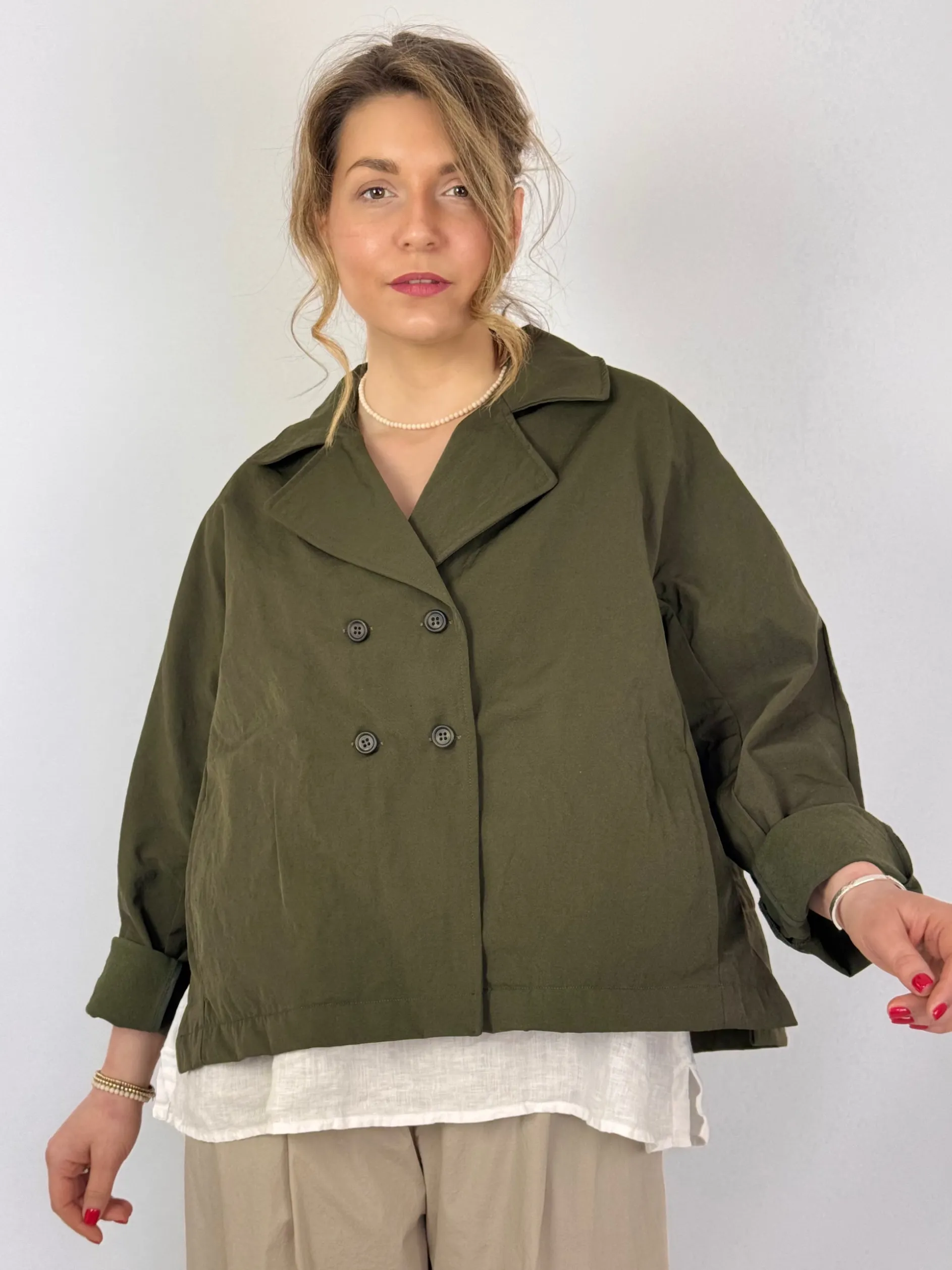 Mama b Fresco Jacket Alga