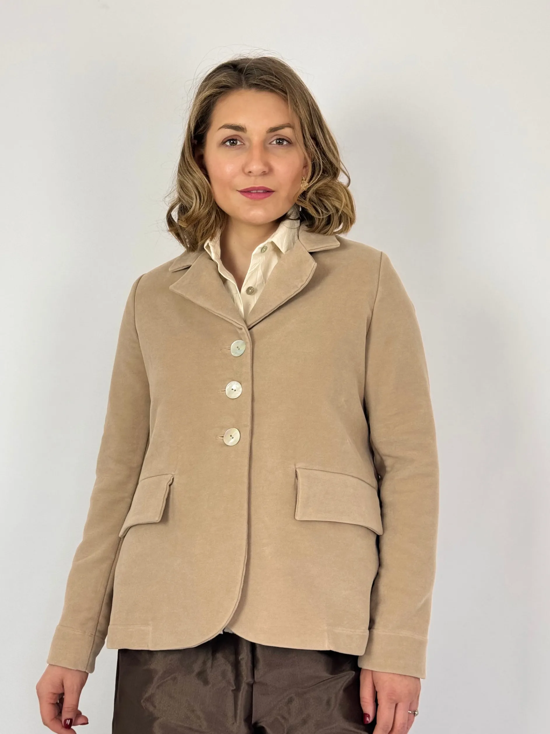 Officinae Petra Jacket Beige/Pink