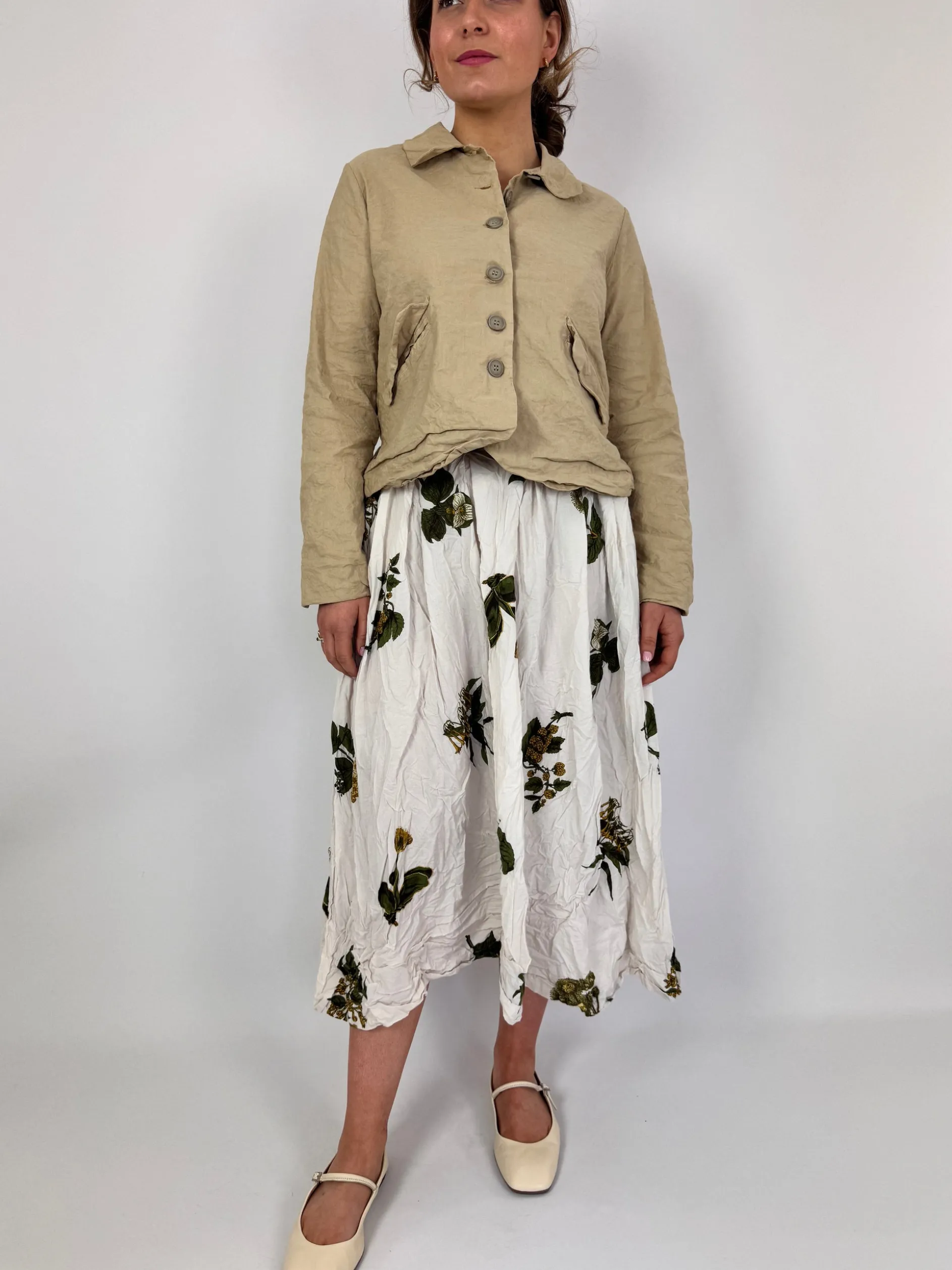 Pas De Calais 7353 Skirt Ivory