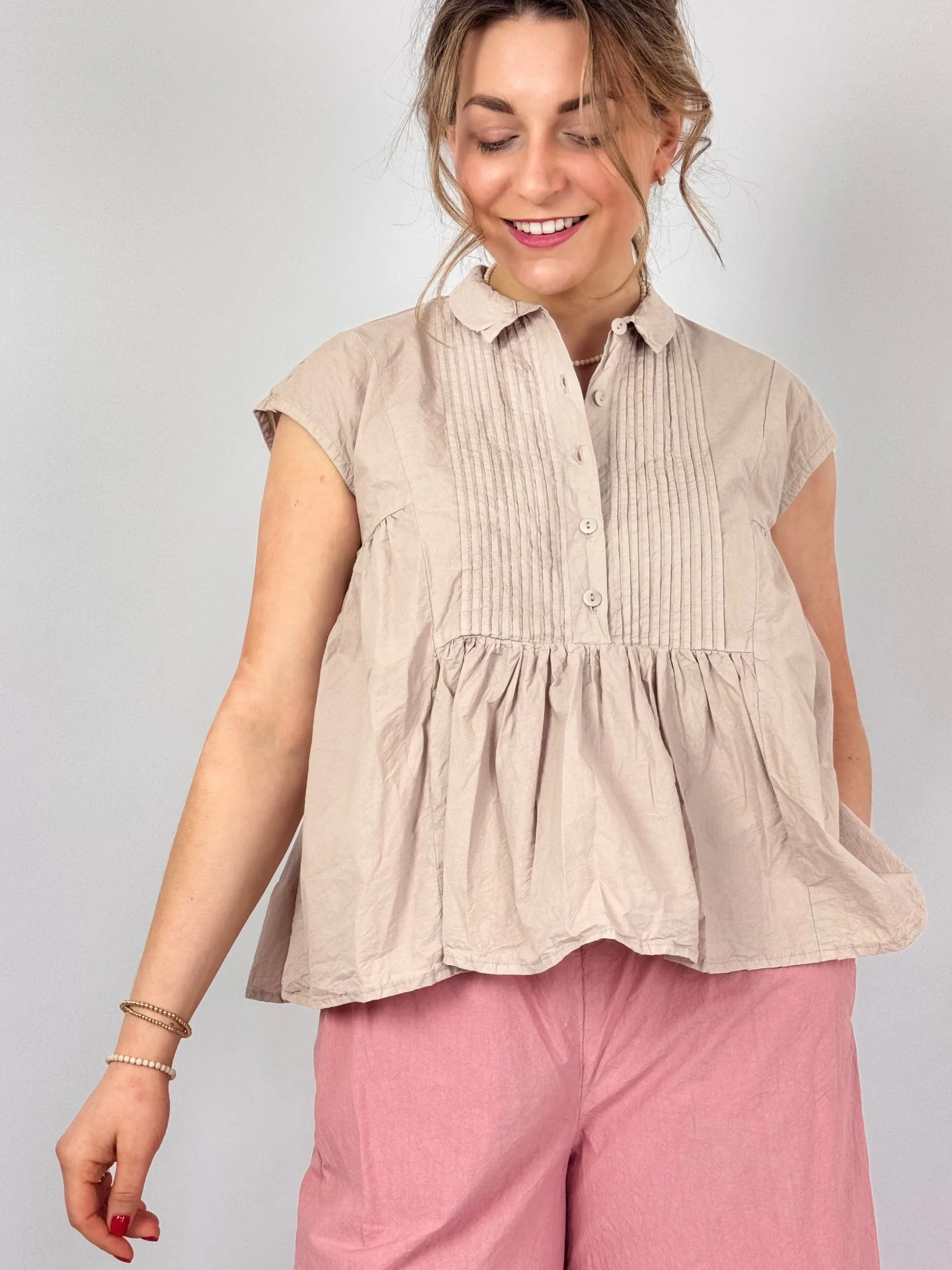 Privatsachen Junglaser Blouse Kiesel