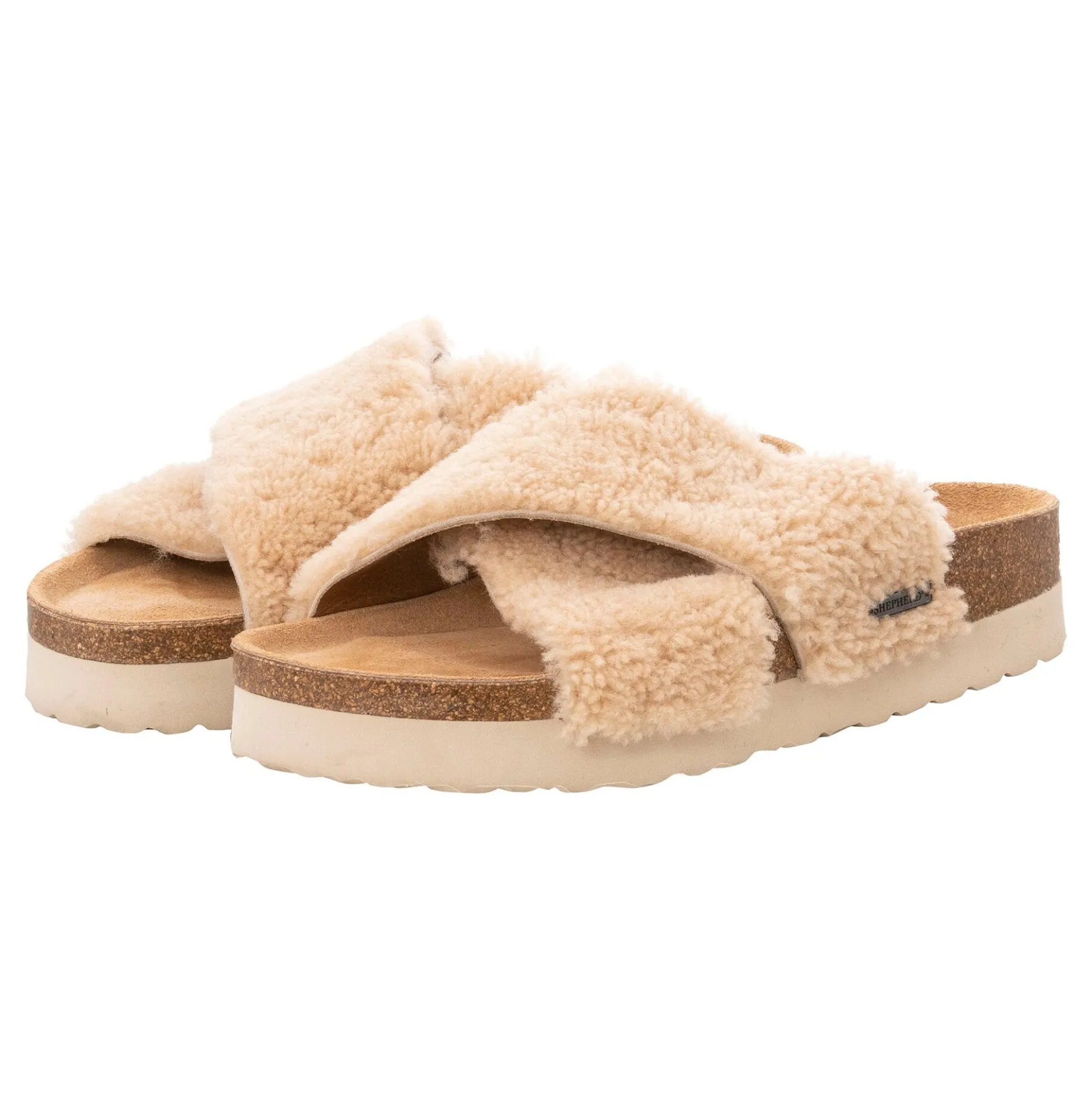 Shepherd Elsa Sandals Cream